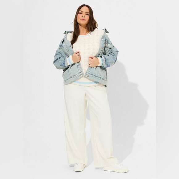 Torrid Baby Eyelash Lurex Pullover Sweater - Picture 10 of 10